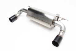 Dinan 14-16 BMW M235i (F22) w/o M-Performance Valence Free Flow Axleback Exhaust System - Black Tips