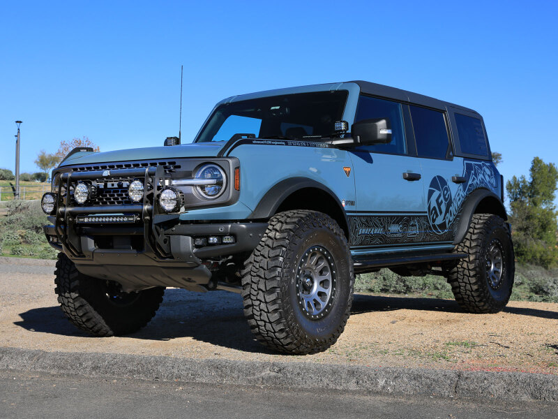 aFe 21-25 Ford Bronco Terra Guard Bull Bar w/ RIGID Lights - Image 3