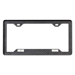 Alternative view of Mishimoto Carbon Fiber License Plate Frame - Matte
