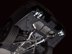 AWE Tuning BMW G90/G99 M5 Track Edition Cat-Back Exhaust - Chrome Silver Tips - Image 21