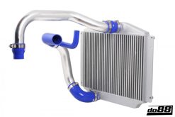 do88 94-98 Volvo 850 Turbo (76mm Throttle) BigPack Intercooler Kit w/Black Hoses