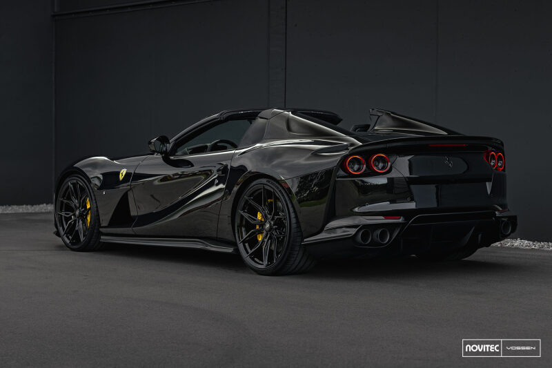 Vossen x Novitec NF11 21x9.5in - 5x114.3 BP - ET38 - Gloss Black Ferrari 296 Front Wheel
