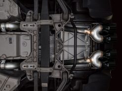 Alternative view of AWE Tuning 09-13 Chevrolet Corvette 6.2L Track Edition Axle-Back Exhaust w/ Diamond Black Tips