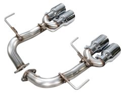 AWE Tuning 22-25 Subaru VB WRX Track Edition Axle-Back Exhaust - Chrome Silver Tips - Image 5