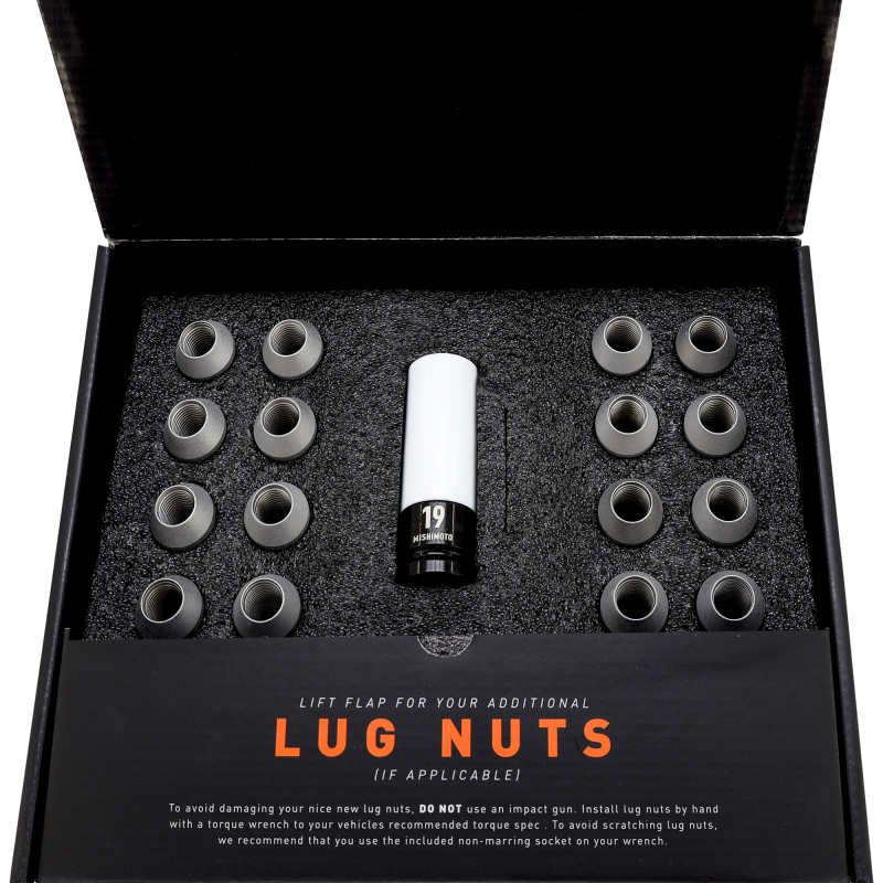 Mishimoto Steel Locking Lug Nuts M14x1.5 20pc Set Silver - Image 3