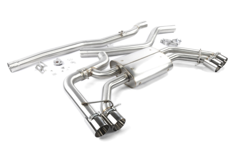 Dinan 18-25 BMW X3 M40i/X4 M40i (G01/G02) Valved Catback Exhaust System - Polished Tips - Image 12