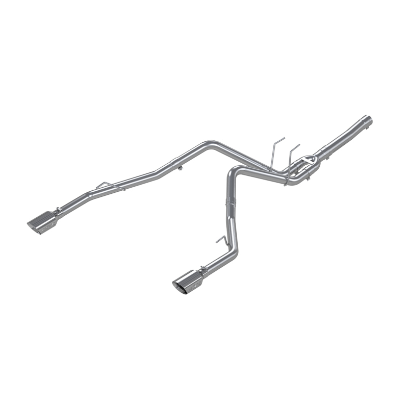 MBRP 2014 Dodge Ram 1500 3.0L EcoDiesel 2.5in Filter Back Exhaust Dual Split Rear Exit Alum - Image 2