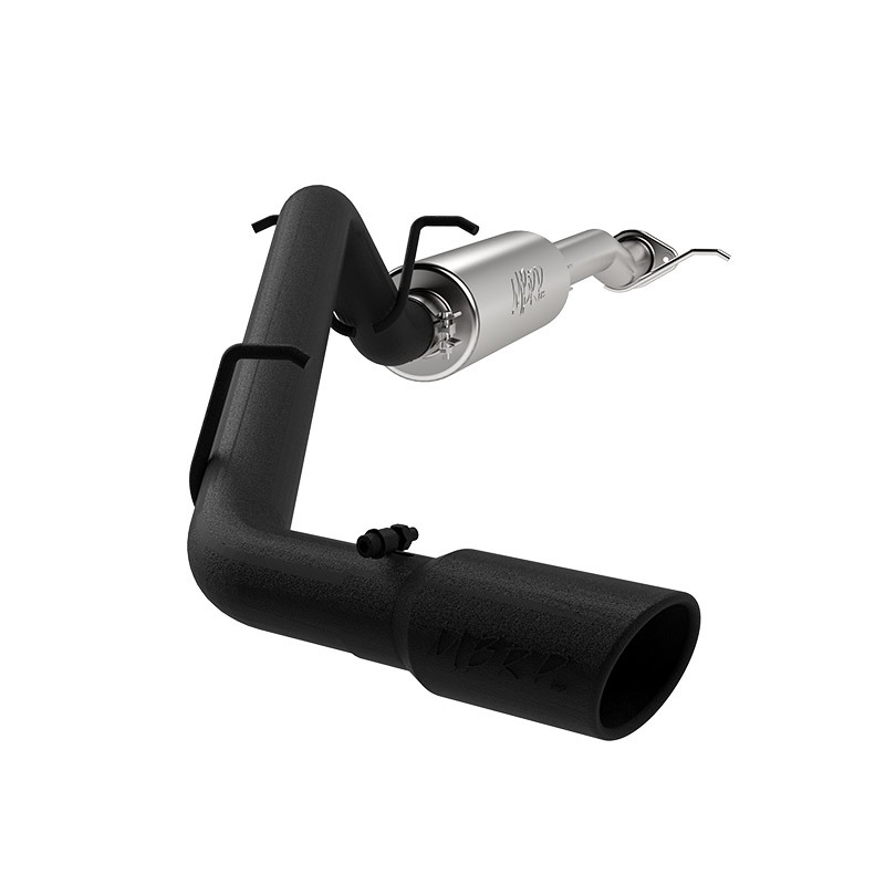 MBRP 2015 Chevy/GMC Colorado/Canyon 2.5L & 3.6L Black Coated 3in C/B Single Side Exit - Image 2
