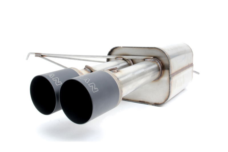 Dinan 14-24 Mini Cooper S (F56) 3-Door Free Flow Axleback Exhaust System - Black Tips - Image 3