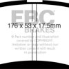 EBC 05-06 Infiniti QX56 5.6 (Bosch) Extra Duty Front Brake Pads