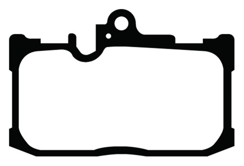 EBC 13+ Lexus GS350 3.5 F-Sport RWD Yellowstuff Front Brake Pads - Image 2