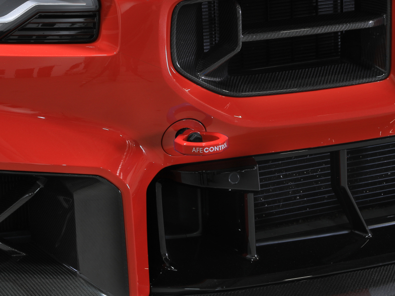 aFe 23-25 BMW M2 (G87) CONTROL Front / Rear Tow Hook - Red - Image 8