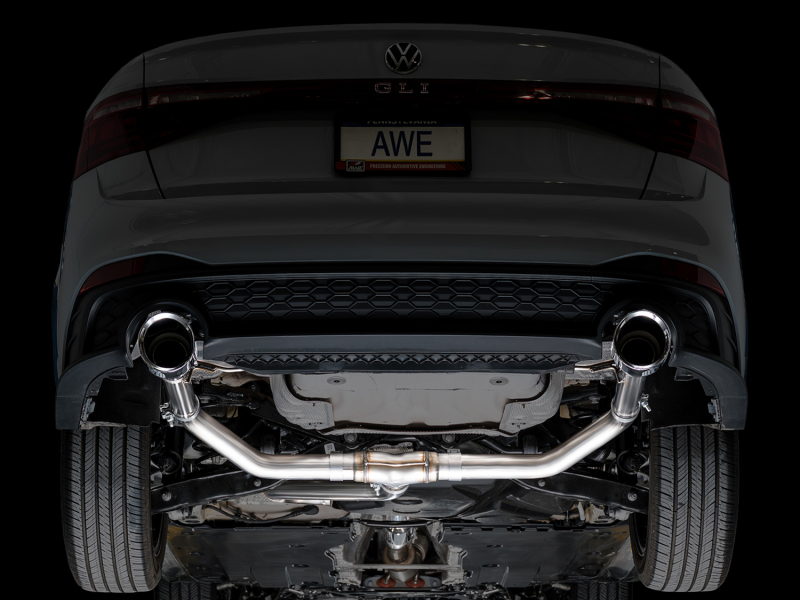 AWE Tuning 22-25 Volkswagen Jetta GLI Track Edition Exhaust - Chrome Silver Tips - Image 17