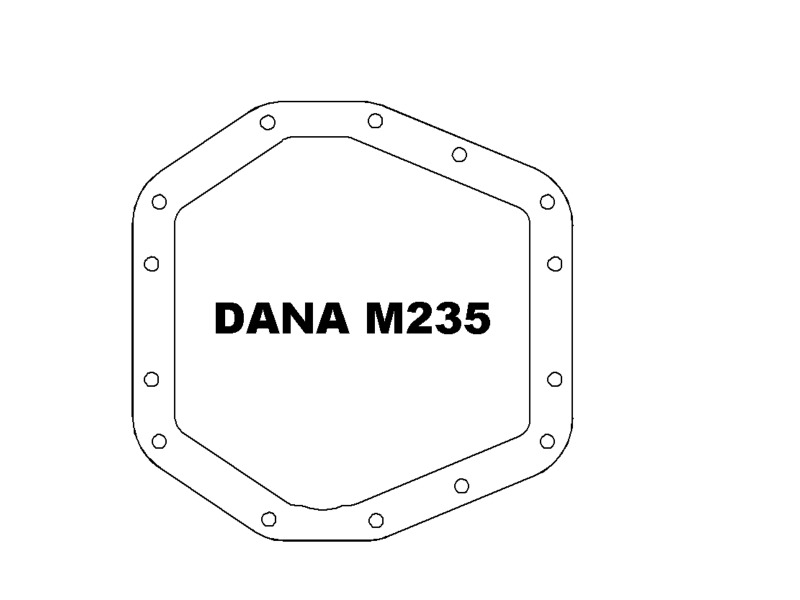 aFe POWER Street Series Front Diff Cover Raw w/ Machined Fins Ford F-250/350 23-26(Dana M235) - Image 2