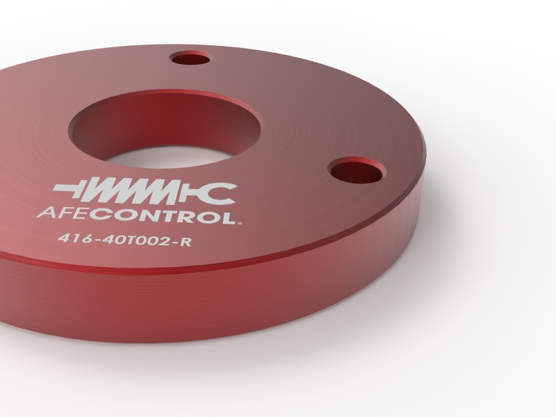 aFe CONTROL 23-24 Chevrolet Colorado ZR2 / GMC Canyon AT4X L4 2.7L (t) 1.25in Leveling Kit - Red - Image 3