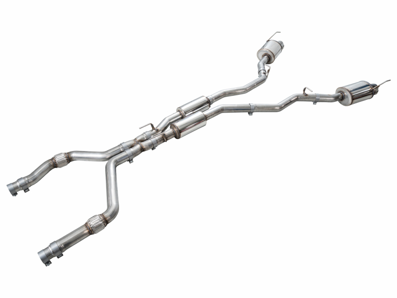 AWE Tuning 2021+ Ford Explorer Tremor 3.0TT 0FG Dual Rear Exit Exhaust w/ Bash Guard - Image 12
