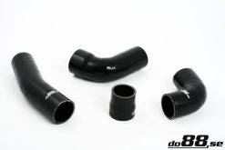 do88 Volvo S70/V70 Turbo 99-00 Pressure Hoses Black