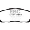 EBC 13-14 Ford Mustang 3.7 (A/T+Performance Pkg) Redstuff Front Brake Pads