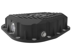 aFe POWER Pro Series Rear Diff Cover Black w/ Machined Fins Ford F-250/350 23-26 (Sterling 11.6) - Image 7