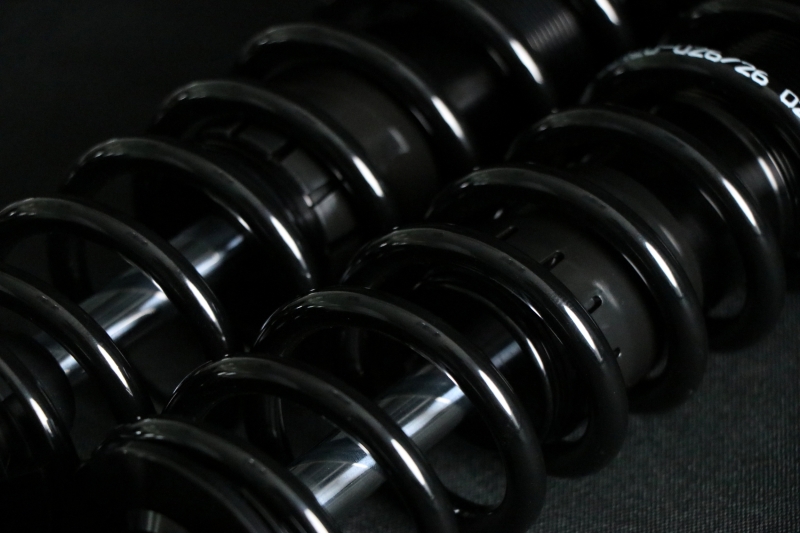 Ohlins 14-26 Harley FL Touring STX 36 Twin Blackline 12in Blk Reservoir Shocks - Heavy Duty Springs - Image 6