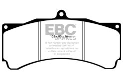 Alternative view of EBC Brakes Redstuff Ceramic Brake Pads