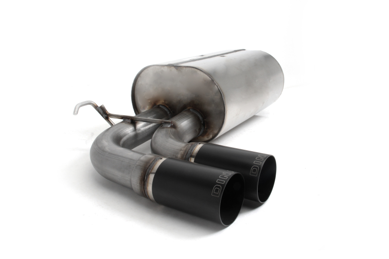 Dinan 17-20 BMW 330i/430i (F30/F31/F32/F33/F36) Free Flow Axleback Exhaust System - Black Tips - Image 3