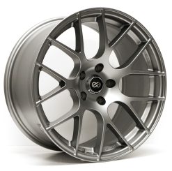 Alternative view of Enkei Raijin 18x9.5 35mm Inset 5x114.3 Bolt Pattern 72.6 Bore Dia Titanium Gray Wheel *SPECIAL ORD*
