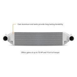 Alternative view of Mishimoto 2023+ Honda Civic Type-R Intercooler Kit w/Pipes - Silver Intercooler/Black Pipes