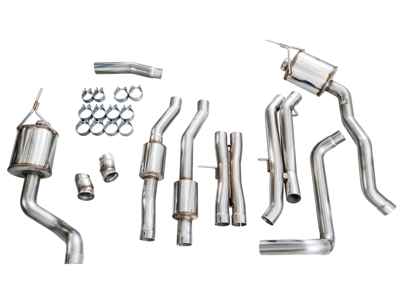 AWE Tuning 2021+ Cadillac Escalade 6.2L 0FG Dual Exit Exhaust System (Reuses OE Tips) - Image 17