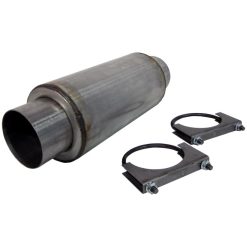 MBRP Universal Resonator 4 Inlet /Outlet 12 Body 18 Overall Aluminized - Image 3