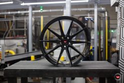 Vossen Forged Evo-2 20x9 / 5x112 - Gloss Black - Audi R8 2G / Lamborghini Huracan Fitment - Front