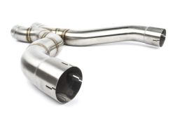 Dinan 18-23 BMW M5 (F90) Resonator Delete Kit - 3.25in - Stainless Steel - Image 4