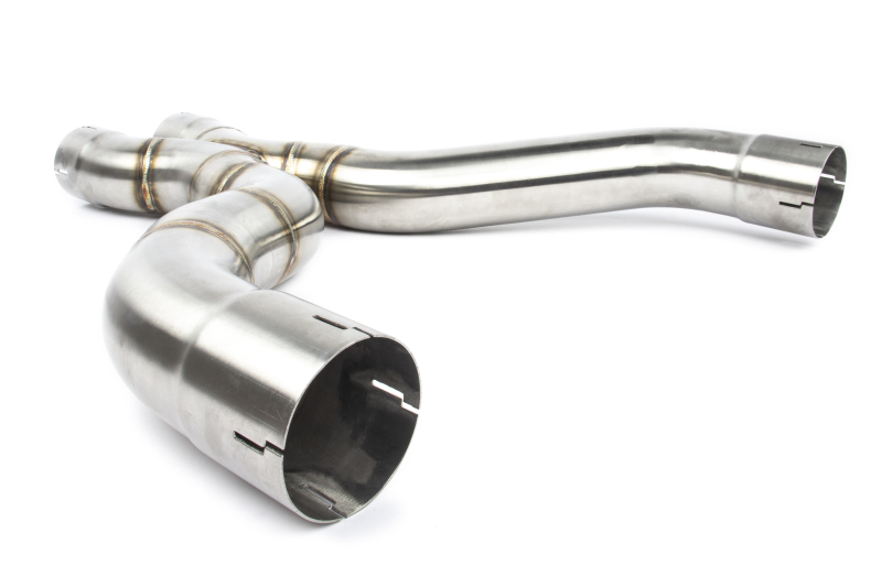 Dinan 18-23 BMW M5 (F90) Resonator Delete Kit - 3.25in - Stainless Steel - Image 4