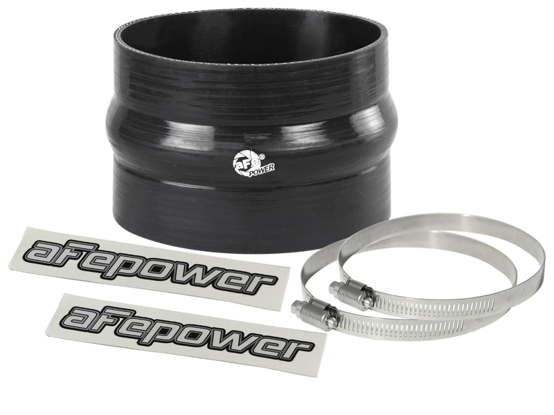 aFe Magnum FORCE Intake Coupling Kit (4-1/8 IN ID x 3 IN L) Straight Coupler - Black