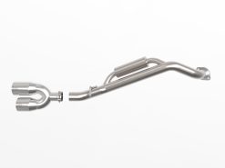 Alternative view of aFe Takeda 2-1/2in 304 Stainless Steel Axle-Back Exhaust w/ Polished Tip Hyundai Kona 24-26 L4-1.6L