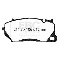 EBC 19-23 Audi RS6 C8 / RS7 4G9 4.0 Twin Turbo Bluestuff Front Brake Pads - Image 3