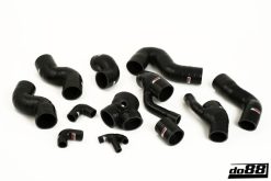 do88 99-02 Audi S4/A6 2.7L BiTurbo (AGB/AJK/AZA) Pressure Hoses - Black