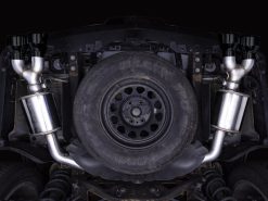 AWE Tuning 2021+ Cadillac Escalade 6.2L ESV 0FG Dual Exit Exhaust System w/ 5in Diamond Blk Tips - Image 6
