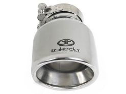 aFe Takeda Universal Exhaust Tip 2-1/2 IN Inlet x 4 IN Outlet x 6 IN L- Polished - Image 3