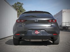 aFe 19-22 Mazda 3 L4 2.5L Takeda 3in to 2-1/2in 304 Stainless Steel Axle-Back Exhaust w/ Black Tip - Image 5