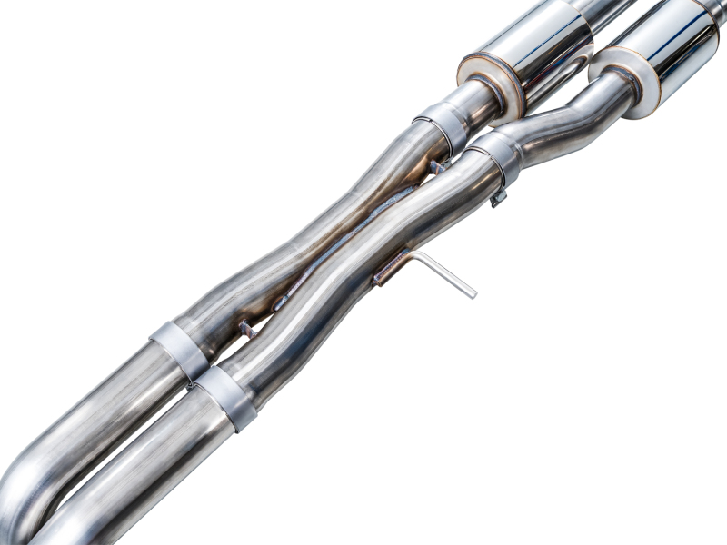 AWE Tuning 2021+ Cadillac Escalade 6.2L 0FG Dual Exit Exhaust System (Reuses OE Tips) - Image 13