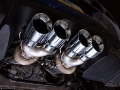 AWE Tuning C6 Chevrolet Corvette Z06/ZR1 Touring Edition Axle-Back Exhaust w/ Chrome Silver Tips - Image 3