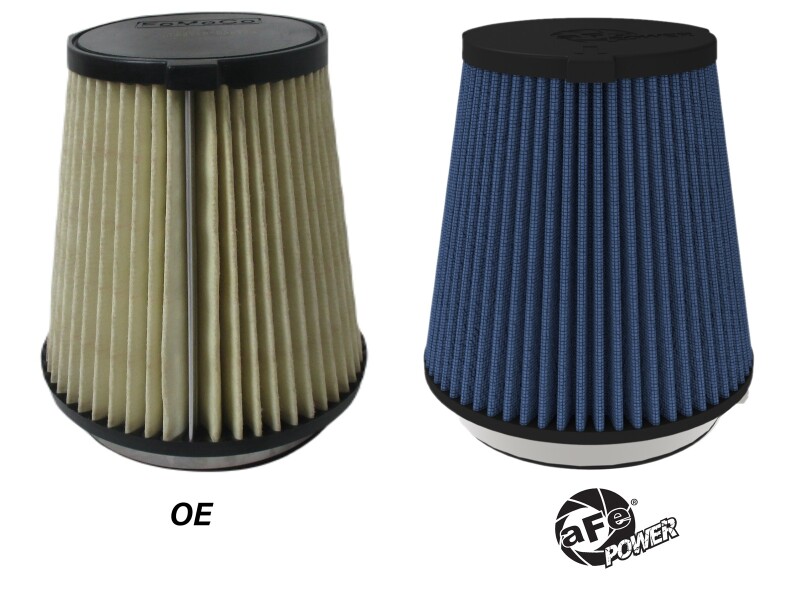 aFe 2024 Ford Mustang GT / 2024 Ford Mustang Dark Horse Magnum FLOW Pro 5R Replacement Air Filter - Image 3