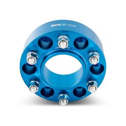 Alternative view of Mishimoto Wheel Spacers - 6x139.7 - 77.8 CB - 38.1mm - Blue