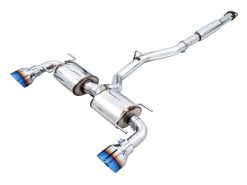 AWE Touring Edition Exhaust for Subaru BRZ / Toyota GR86 / Toyota 86 / Scion FR-S - Vapor Blue Tips