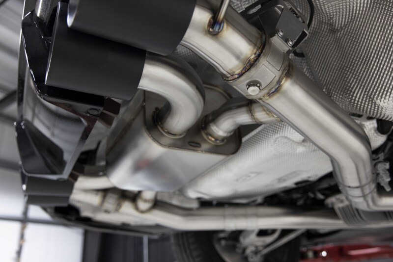 Dinan 21-27 BMW M3/M4 (G80/G82/G83) Valved Axleback Exhaust System - Black Tips - Image 7