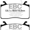 EBC 2016+ Alfa Romeo Guilia 2.0T Greenstuff Front Brake Pads