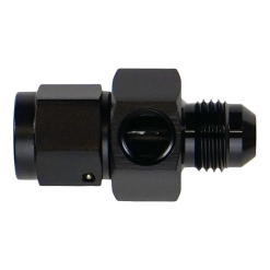 DeatschWerks 6AN Male Flare to Female Flare Swivel with 1/8th NPT
