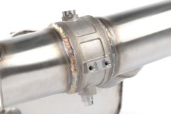 Alternative view of Dinan 23-26 BMW M2 (G87) Valved Axleback Exhaust System - Black Tips