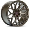 Vossen HF2 - 22x9.5 - ET28 - 5x120 - 72.56 - DEEP - SBZ - SATIN BRONZE